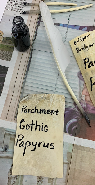 Quill Making